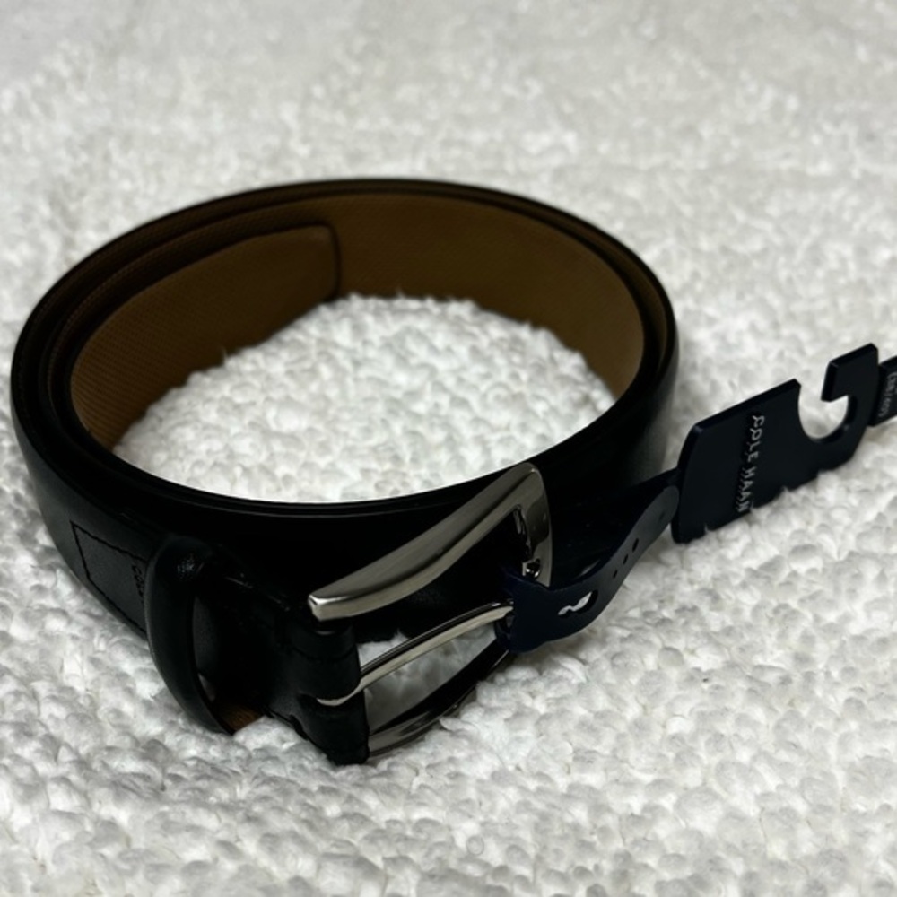 Cole Haan Men's Black Leather Belt Size: Large 38/40
